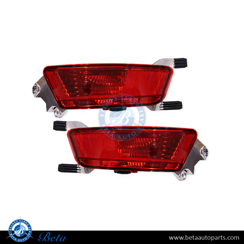 Rear bumper reflectors for Range Rover Evoque 2011-2015 models, Part Number LR025148/LR025149 Rear bumper reflectors for Range Rover Evoque 2011-2015 models, Part Number LR025148/LR025149